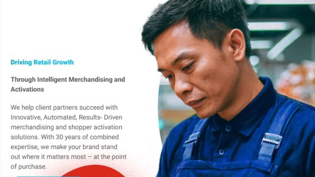 A new homepage designed to align with the company’s brand guidelines.