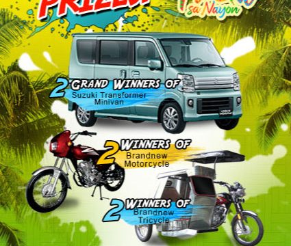 Festive homepage designed to match Batch 98's event theme.