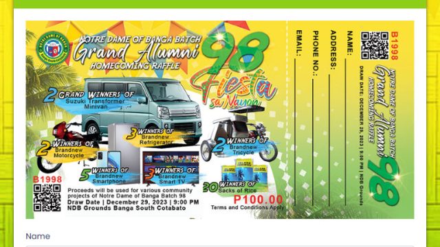 Built-in shop for selling virtual tickets online.