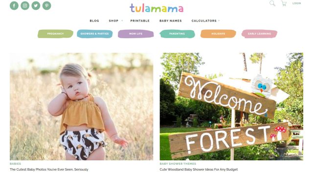 Homepage displaying recent blog posts and major content categories.