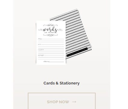 Main Shop Page where products are organized into distinct classes.